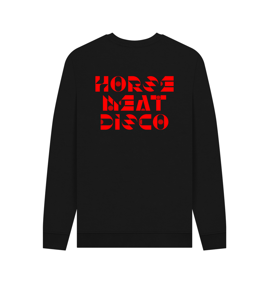 Mirror Ball Logo Sweatshirt on Black