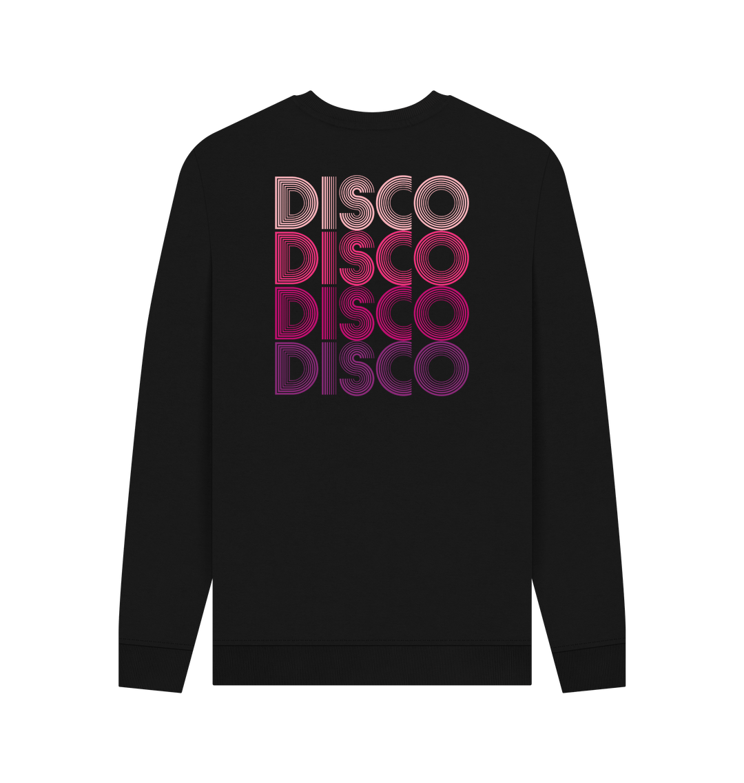 Disco Lipstick Sweatshirt on White
