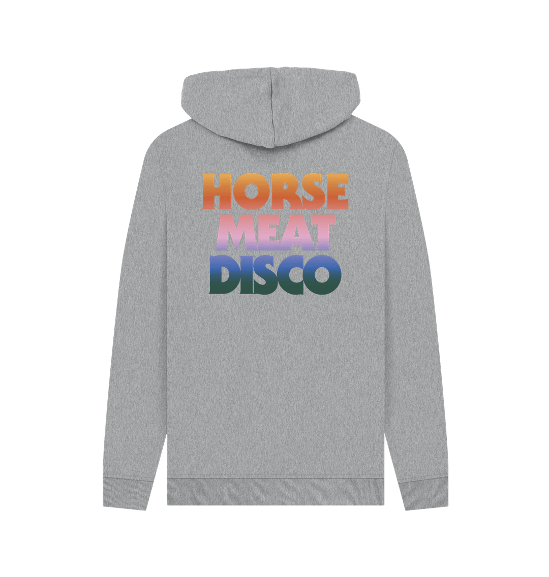 Classic Rainbow Ombre Hoody on Black