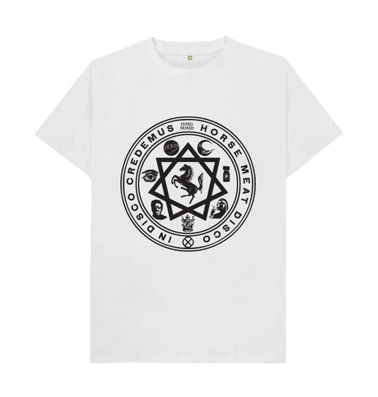 White Septogram T-Shirt - Black Print