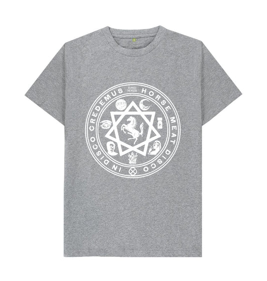 Athletic Grey Septogram T-Shirt - White Print
