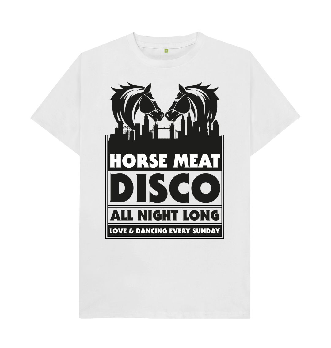 White Fusion Horse T Shirt - White