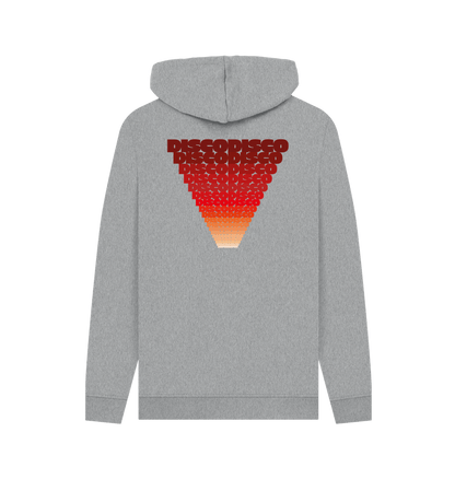 Disco Disco Fade Hoody on Grey