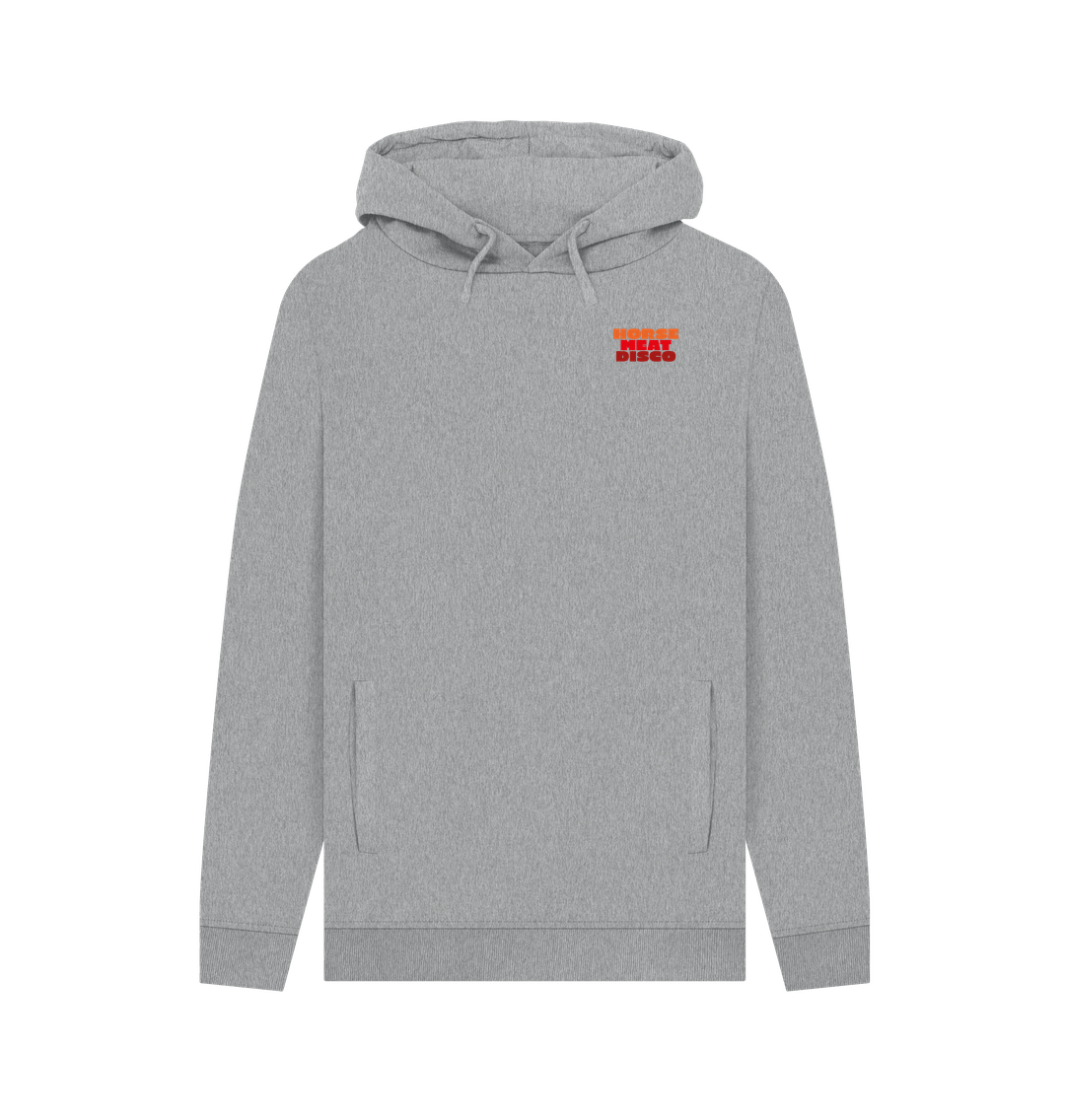 Light Heather Disco Disco Fade Hoody on Grey