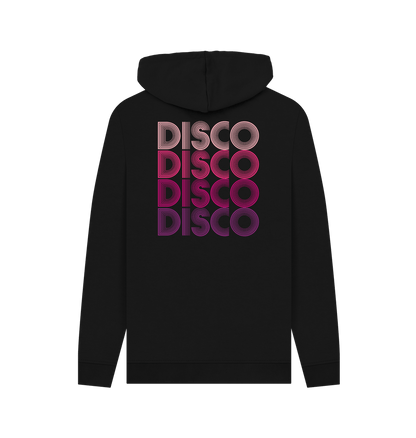 Disco Lipstick Hoody on Black