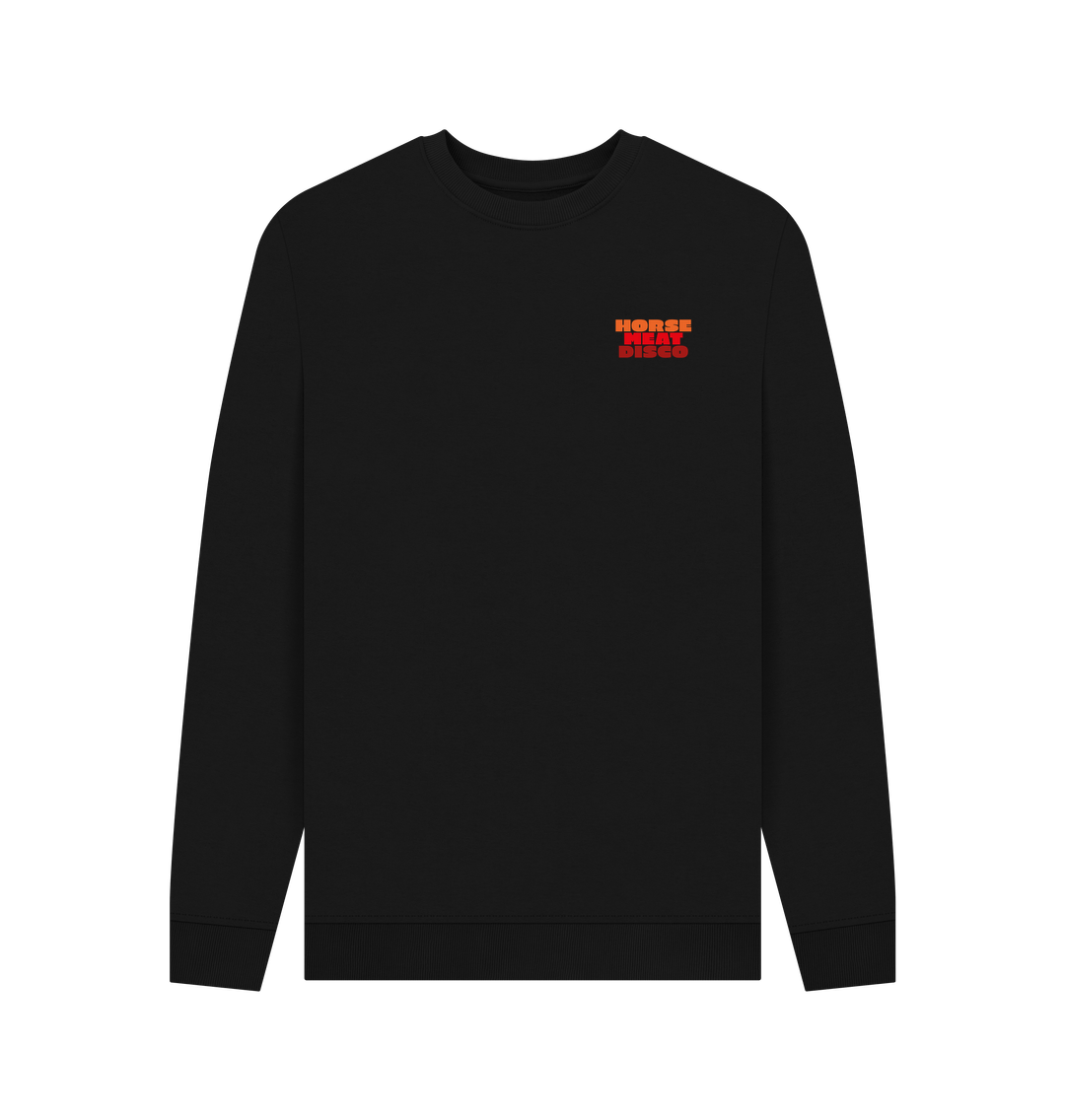 Black Disco Disco Fade Sweatshirt on Black