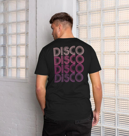 Disco Lipstick T-Shirt on Black