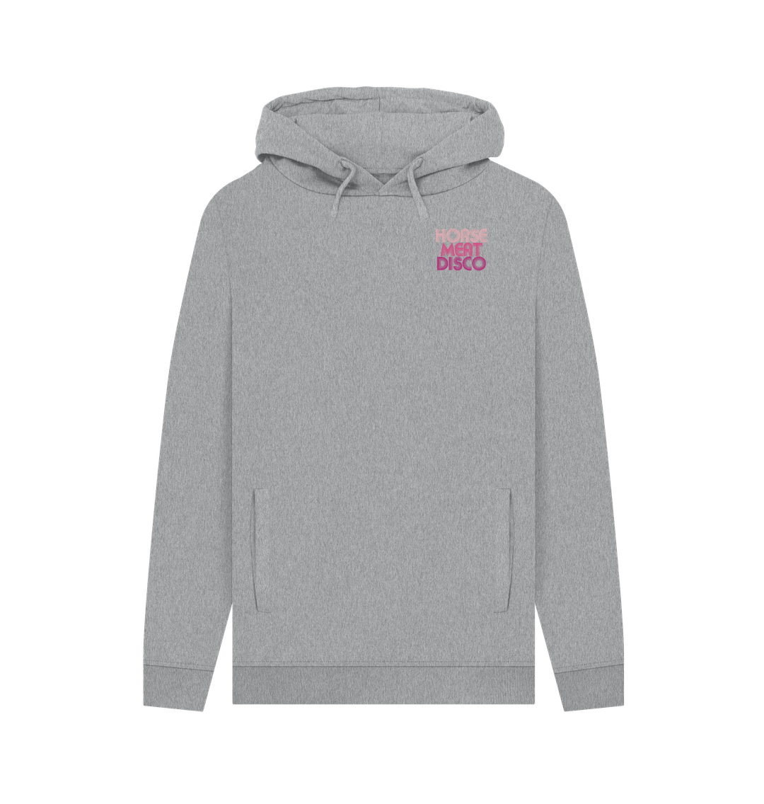 Light Heather Disco Lipstick Hoody on Grey