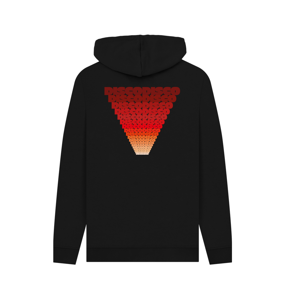 Disco Disco Fade Hoody on Black