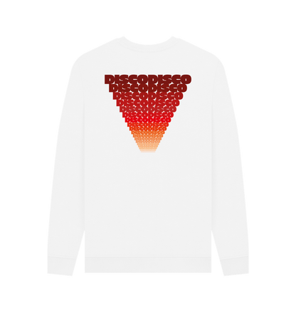 Disco Disco Fade Sweatshirt on White