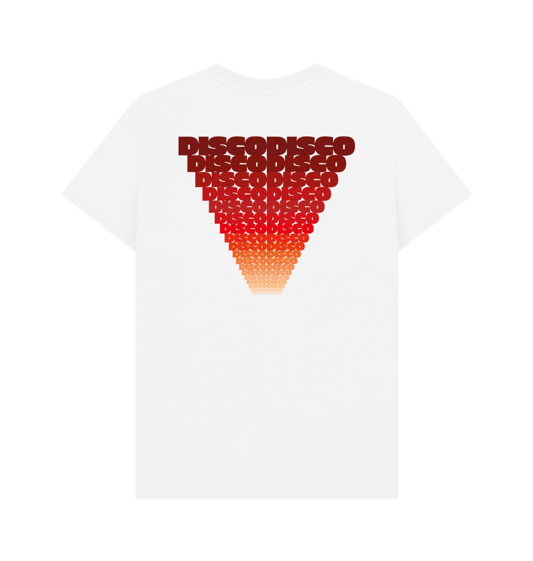 Disco Disco Fade T-Shirt on White