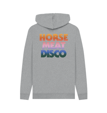 Classic Rainbow Ombre Hoody on Grey