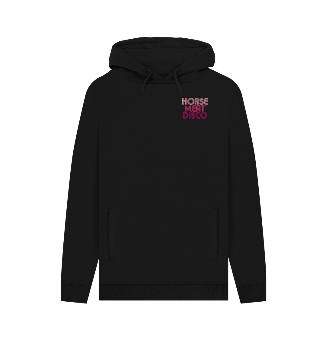 Black Disco Lipstick Hoody on Black