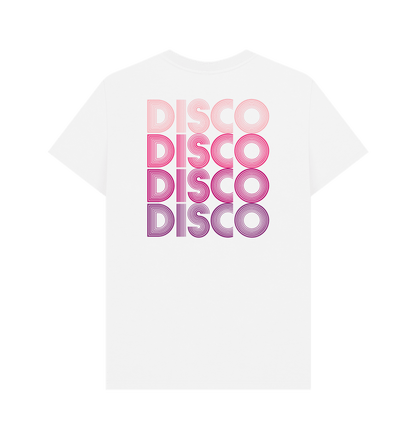 Disco Lipstick T-Shirt on White