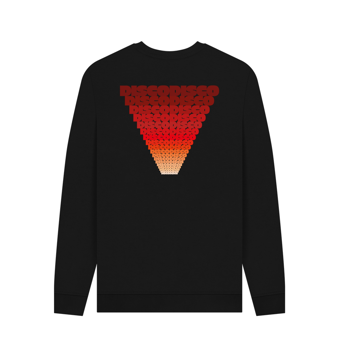 Disco Disco Fade Sweatshirt on White