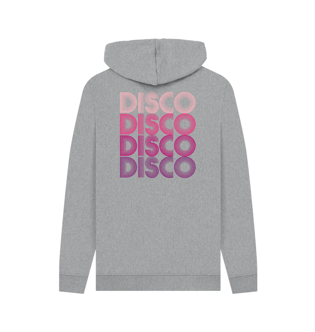 Disco Lipstick Hoody on Grey