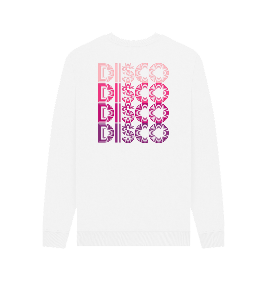 Disco Lipstick Sweatshirt on Black