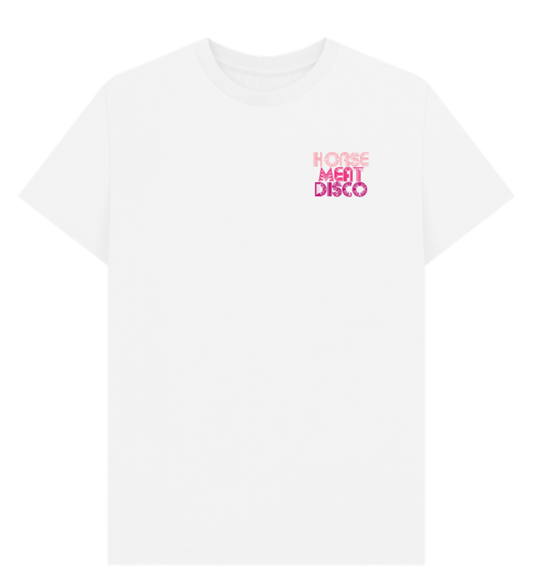 Disco Lipstick T-Shirt on White - Main Image