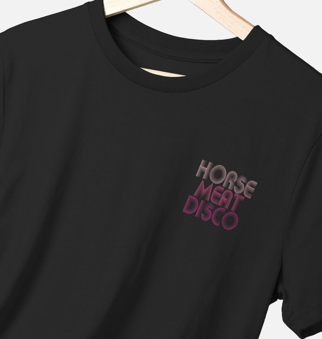 Disco Lipstick T-Shirt on Black