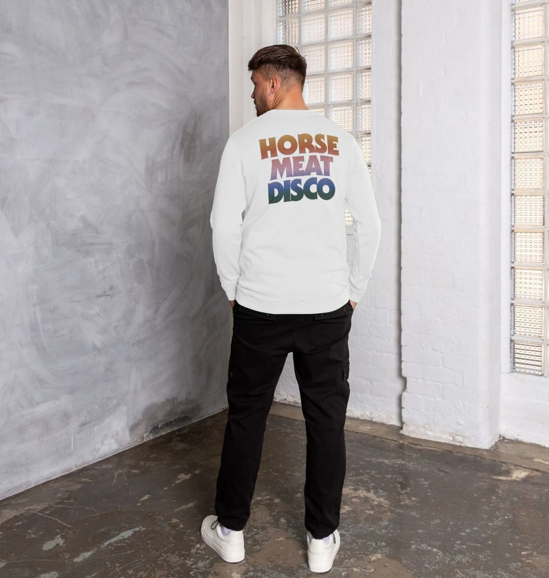 Classic Rainbow Ombre Sweatshirt on White