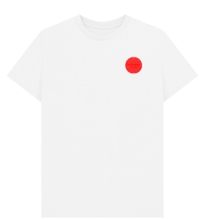 Mirror Ball Logo T-Shirt on White